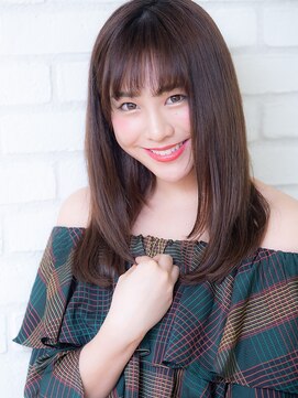 オーブ ヘアー ビーヴ 調布店(AUBE HAIR beve) 滴るかわいさ◎さりげない毛先カール