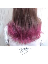 パドトロワ(Pas de trois)&nbsp;新潟駅南×テールカラー×ピンク