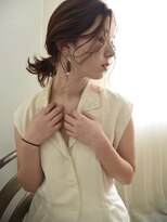 ヘア ステージ チャム(HAIR STAGE CHUM)&nbsp;ラフゆる巻きアレンジスタイル