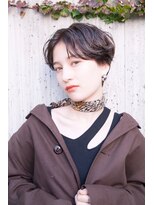 レニーバイエース(LANY by ACE)&nbsp;【LANY 横浜】センターショート×ダークアッシュ