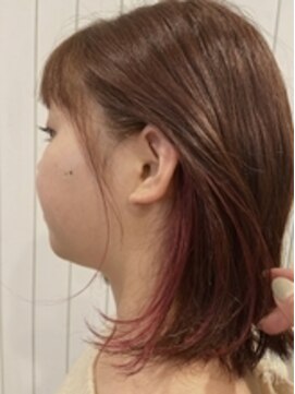 エイム(AIM) インナーカラー　チェリーピンク