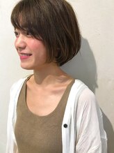 リサヘアーデザイン(RISA HAIR DESIGN) オリーブハイライト ×  ショートボブ