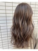 カーキベージュ!ゆるふわロング!十条!