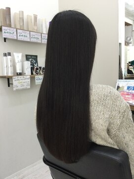 ヘアースタジオココルッチ(hair studio CoCo-Rucchi) ナチュラルストレート（マイクロバブル使用）