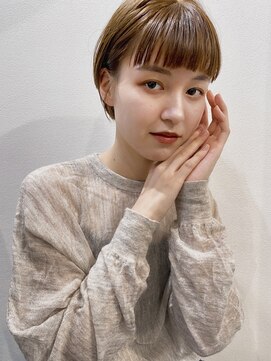 パーカー(parker) ショート ラウンドオン眉バング