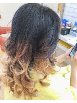 タケダ美容室 ザクロカラー☆