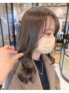 ロンド ブランシュ 錦糸町北口(Lond blanche) 北山謙三☆ニュアンス変わる3Dカラー大人かわいいミディアム