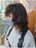 ウルフパーマ プードルパーマ スパイラルパーマ