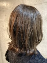 ジーナハーバー(JEANA HARBOR)&nbsp;白髪ぼかしミディアムヘアで素敵に☆40代からの大人スタイル