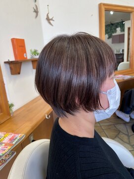 ナチュラ(Natura) 白髪ぼかしハイライト