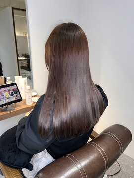 アールサロン 名駅(Rr SALON) 赤みを抑えたブラウンヘア/名駅/伏見