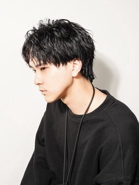 アルファ 新宿(alpha) フェザーパーマ/刈り上げセンターパート/サーフカール[新宿]