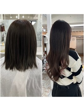 ハイエクステンション 近江八幡店(Hi-Extension) ブラック×ピンク