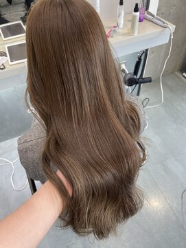 リリー(Lilley) (lilley内堀)トリートメント×ブラウンカラー×ワンカラー