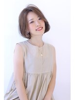 オーロ 千里山店(ORO) 20代30代40代50代ボブルフネビージュ小顔ワンレンショート