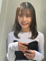 ベイルーム(BAYROOM by HONEY omotesando)&nbsp;フェイスレイヤーカット　ショコラベージュ