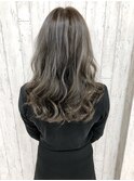 グレージュハイライト