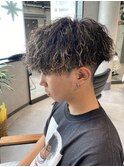 NEXTNEO【櫻田】ハイライトメッシュ ツイストスパイラルパーマ