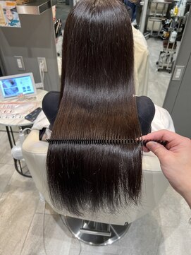 ステラバイケンジ(STELLA by KENJE) 大人綺麗ボブ/藤沢/髪質改善縮毛矯正/ショート/脱白髪染め透明感