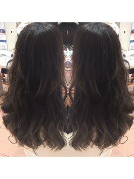 アフロディーテ 銀座(APHRODITE GINZA) デザインカラー/レイヤーカット/オリーブベージュ/銀座/東銀座