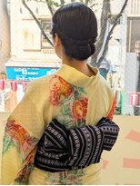 浴衣ヘアアレンジ