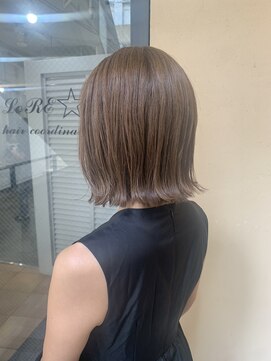 ロア ヘアーコーディネート 三条烏丸店(LoRE hair coordinate) LoRE☆艶感ベージュスタイル