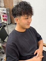アムレヘアー(amule hair)&nbsp;【amule hair】オリーブグレージュ波巻きスパイラル/20代/30代