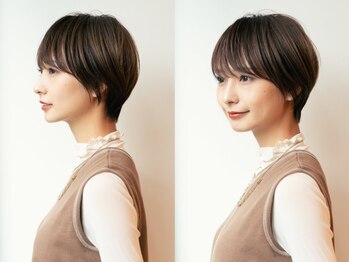 ティンク 天神(Tink)の写真/【最旬♪小顔ショート】人気のミニボブ＆トレンドのハンサムショートで大胆スタイルチェンジもおまかせ☆