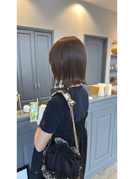 ジゼル 前橋(Giselle) 外ハネボブ×アッシュベージュ♪