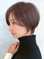 表参道白髪ぼかし髪質改善カラーウルフショートボブ40代50代60代