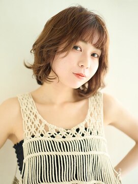 ビィシャイン 三木店(Be shine) エアリーカールボブ