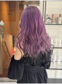 【周りと被らない】エンドカラー×ラベンダーパープル×10～20代