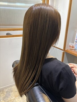 エニィ 池袋西口(Any) くびれヘア/アプリコットオレンジ/ハイライトカラー/池袋