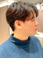 ヨリ サッポロ 札幌大通(yori SAPPORO) ニュアンスパーマ/センターパート/韓国マッシュ/ダークアッシュ