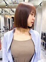 ロンド エメ 柏(Lond aimer)&nbsp;オリーブグレー/ショート/前髪/レイヤー/髪質改善/縮毛矯正/柏駅