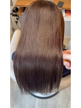 髪質改善カラー×髪質改善トリートメント