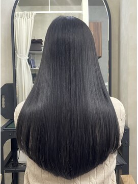 艶髪透明感カラー