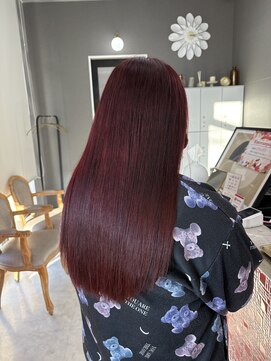 レド(LeDo) ボルドーカラー【四日市/髪質改善/ヘアカラー】