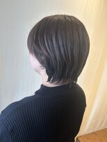 ココカラヘアー ニコ(cococara hair nico) アッシュグレージュ/ウルフレイヤー/ショートボブ