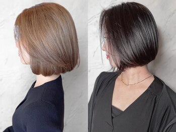 ヘアメイク ミチ 富田店(HAIRMAKE MICHI)の写真/カミカリスマ2026受賞系列サロン*白髪ぼかしハイライトが人気の美容室♪地肌に薬剤を付けないゼロテクも◎