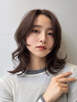 ミンクスリッカ 表参道(MINX RICCa)&nbsp;巻くだけで可愛い◎ふんわりミディアムレイヤー