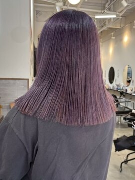 ラック 津田沼(LUCK) ラベンダーダブルカラーインナーカラーケアブリーチ