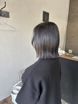 カンナカンナ 三佐店(cannaCANNA)&nbsp;髪質強化縮毛矯正ストレートでサラサラボブ