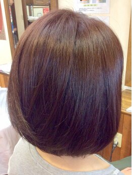 ヘアーメイク リンク(Hair Make LINK)の写真/『生コラーゲン導入』髪のハリやコシもUP☆気になるボリュームも、しっとりまとまる優れもの♪