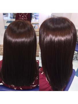 美容室グリッター 雀宮店 サラツヤロングヘア