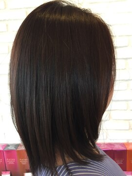 ケシキ ヘアメイク(kesiki HAIR MAKE) ボブ→レイヤー