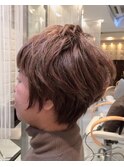 大人ショートボブ