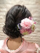 クォーターシーズンズ 茗荷谷(QUARTER SEASONS)&nbsp;編み込み シニヨン