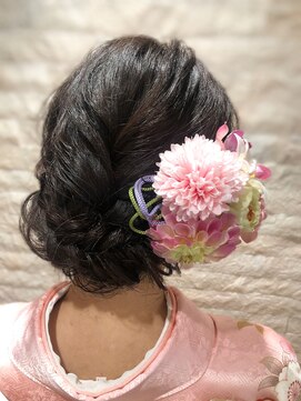 クォーターシーズンズ 茗荷谷(QUARTER SEASONS) 編み込み シニヨン