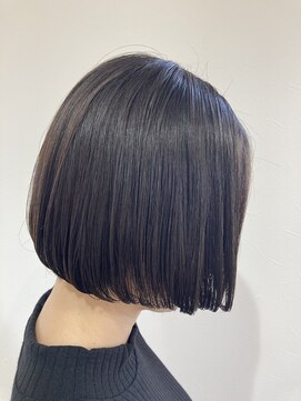 モガ美容室(Moga) 凛とした美しさが引き立つスリークなミニボブ♪